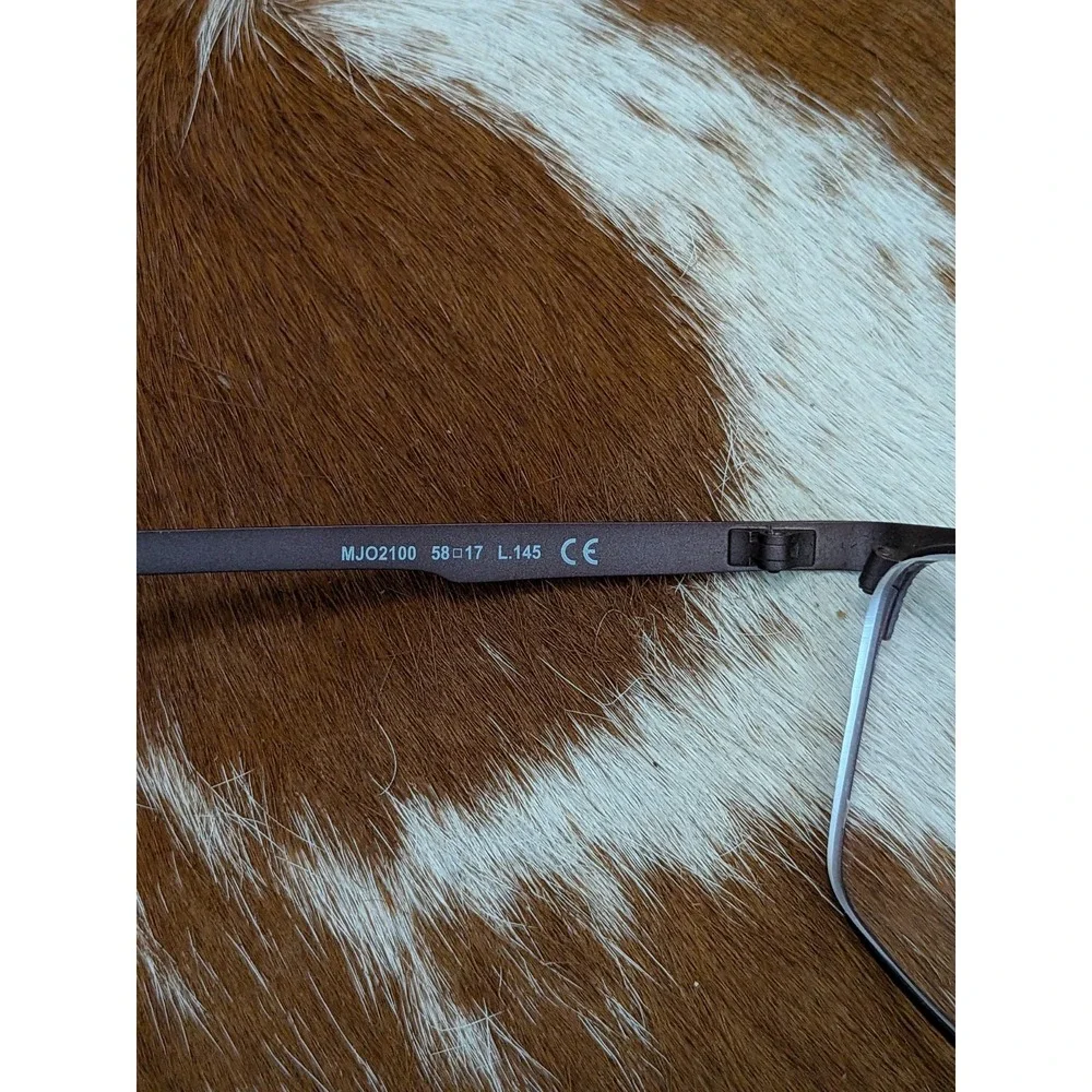 Maui Jim Eyeglasses MJO 2100-25D Brushed‎ Bronze Metal Frames 58-17-145